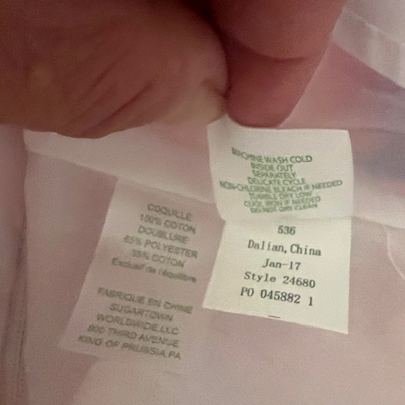 New Lilly Pulitzer Pink and Blue Floral Hermosa Kids Dress 6 - 8 - Picture 7 of 7